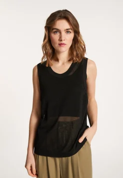 Montagut Openwork tank top in Fil Lumiere - Linda
