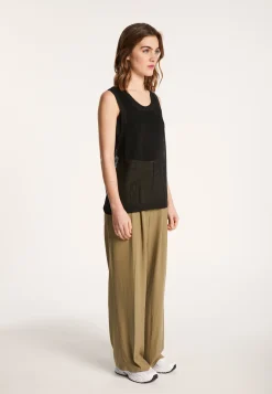 Montagut Openwork tank top in Fil Lumiere - Linda