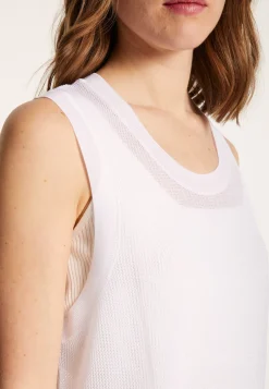 Montagut Openwork tank top in Fil Lumiere - Linda