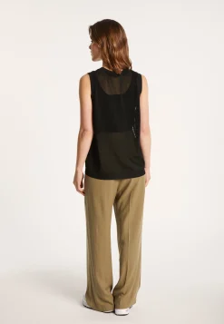 Montagut Openwork tank top in Fil Lumiere - Linda