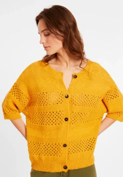 Montagut Openwork vest in cotton and linen - Maylisse
