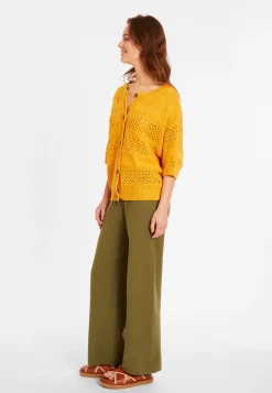 Montagut Openwork vest in cotton and linen - Maylisse