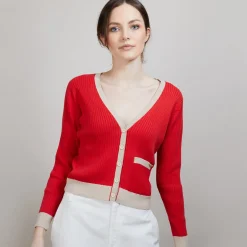 Montagut Organic cotton cardigan - Alexiaa