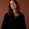 Montagut Oversized buttoned mohair sweater - Clea