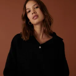 Montagut Oversized buttoned mohair sweater - Clea