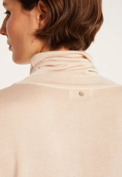 Montagut Oversized cashmere bamboo turtleneck jumper - Heva