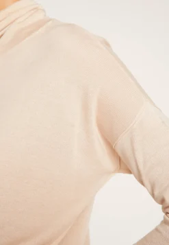 Montagut Oversized cashmere bamboo turtleneck jumper - Heva