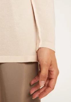 Montagut Oversized cashmere bamboo turtleneck jumper - Heva