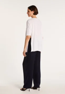 Montagut Oversized flamed linen T-shirt - Batalya