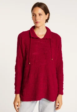 Montagut Oversized jumper with lacing - Semya