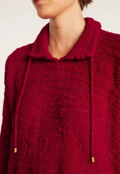 Montagut Oversized jumper with lacing - Semya