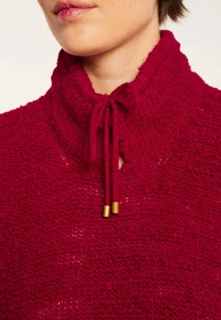 Montagut Oversized jumper with lacing - Semya