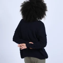 Montagut Oversized V-neck jumper - Sari