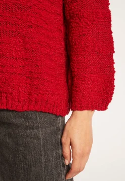 Montagut Oversized V-neck jumper - Sari