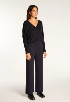 Montagut Pants in wool blend - Rebecca