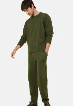 Montagut Pants with pockets in wool and cashmere - Fabri