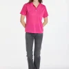 Montagut Patterned Fil Lumière polo-shirt - Katleen