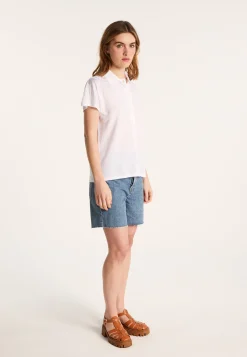 Montagut Patterned shirt in Fil Lumière - Léontine