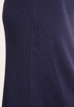Montagut Pencil skirt in ribbed wool - Etreinte