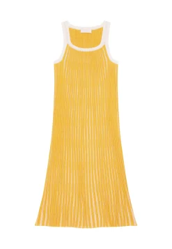 Montagut Pleated dress in cotton - Melodie