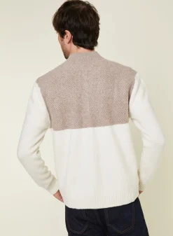 Montagut 4-ply cashmere buttoned jacket with pockets - Farell