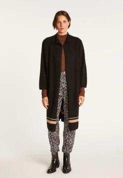 Montagut 2-ply cashmere coat with high collar - Dorys