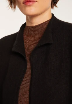 Montagut 2-ply cashmere coat with high collar - Dorys
