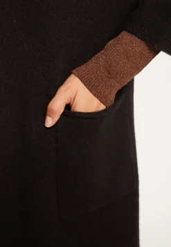Montagut 2-ply cashmere coat with high collar - Dorys