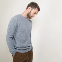 Montagut 4-ply cashmere round neck sweater - Liverpool