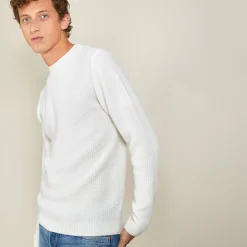 Montagut 4-ply cashmere round neck sweater - Liverpool
