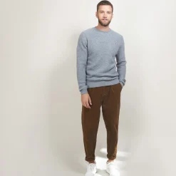 Montagut 4-ply cashmere round neck sweater - Liverpool