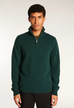 Montagut 6-ply cashmere trucker sweater - Emiliano duo