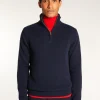 Montagut 6-ply cashmere trucker sweater - Emiliano duo