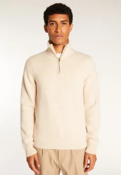 Montagut 6-ply cashmere trucker sweater - Emiliano duo