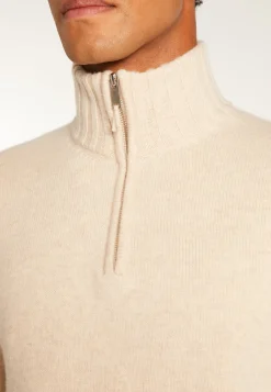 Montagut 6-ply cashmere trucker sweater - Emiliano duo