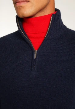 Montagut 6-ply cashmere trucker sweater - Emiliano duo