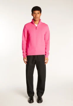 Montagut 6-ply cashmere trucker sweater - Emiliano duo