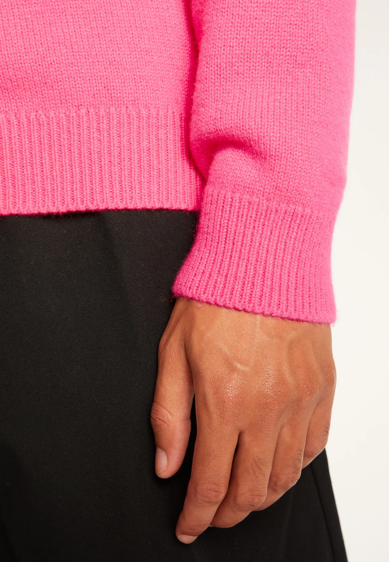 Montagut 6-ply cashmere trucker sweater - Emiliano duo