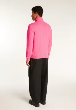 Montagut 6-ply cashmere trucker sweater - Emiliano duo