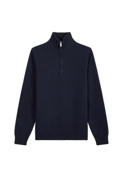 Montagut 6-ply cashmere trucker sweater - Emiliano duo