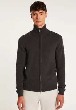Montagut 4-ply cashmere zipped jacket - Balthazar