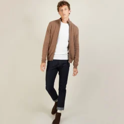 Montagut 4-ply cashmere zipped jacket - Balthazar