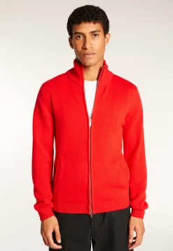 Montagut 6-ply cashmere zipped vest - Elysée duo