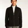 Montagut 6-ply cashmere zipped vest - Elysée duo