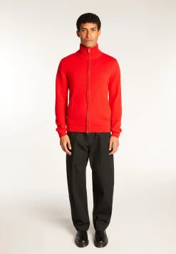 Montagut 6-ply cashmere zipped vest - Elysée duo