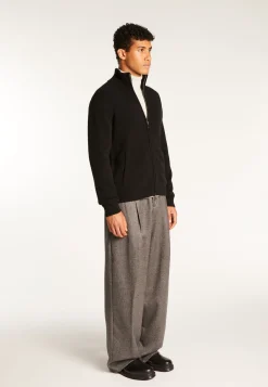 Montagut 6-ply cashmere zipped vest - Elysée duo