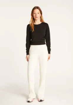 Montagut Pocket pants in wool blend - Carmen