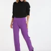 Montagut Pocket pants in wool blend - Carmen