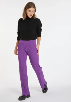 Montagut Pocket pants in wool blend - Carmen