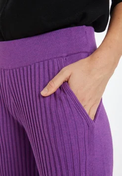 Montagut Pocket pants in wool blend - Carmen